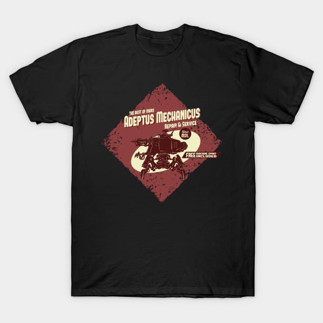 Onager Dunecrawler - Adeptus Mechanicus T-Shirt by Exterminatus